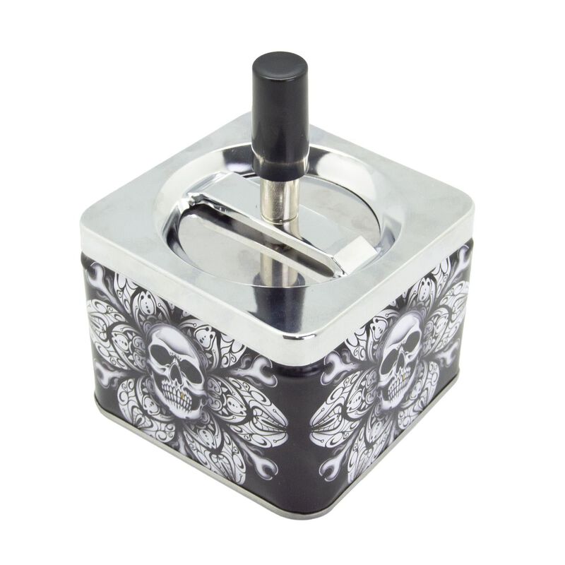 Cenicero giratorio de limpieza automática image number null