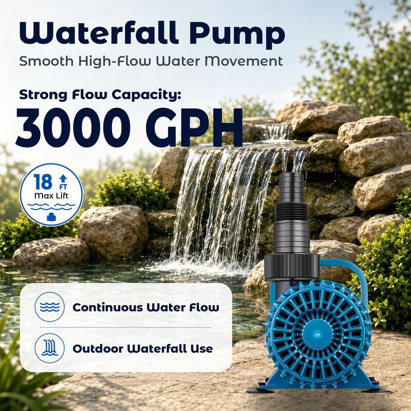 Bomba de agua Tongchant 150W 3000 GPH image number null