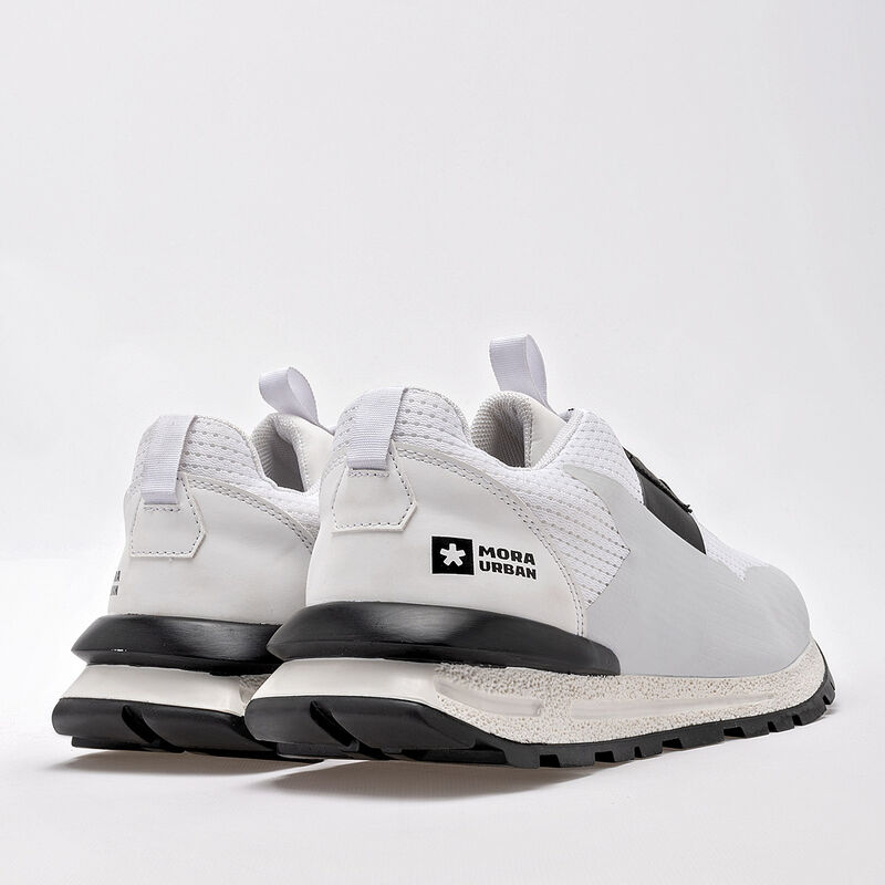 Mora Urban Tenis urbano para hombre blanco negr... image number null