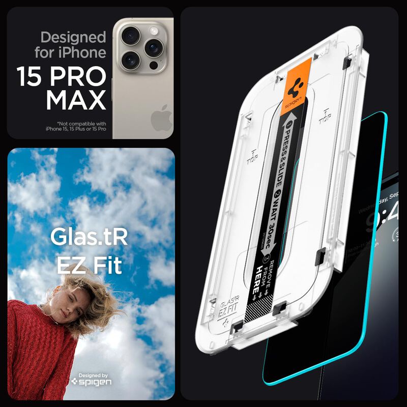 Protector De Pantalla Spigen Glastr Ez Fit Priv... image number null