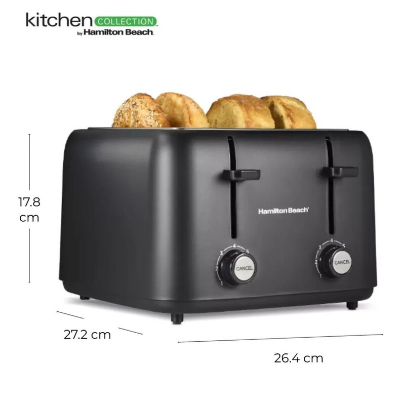 Tostador De Pan Para 4 Rebanadas Hamilton Beach... image number null