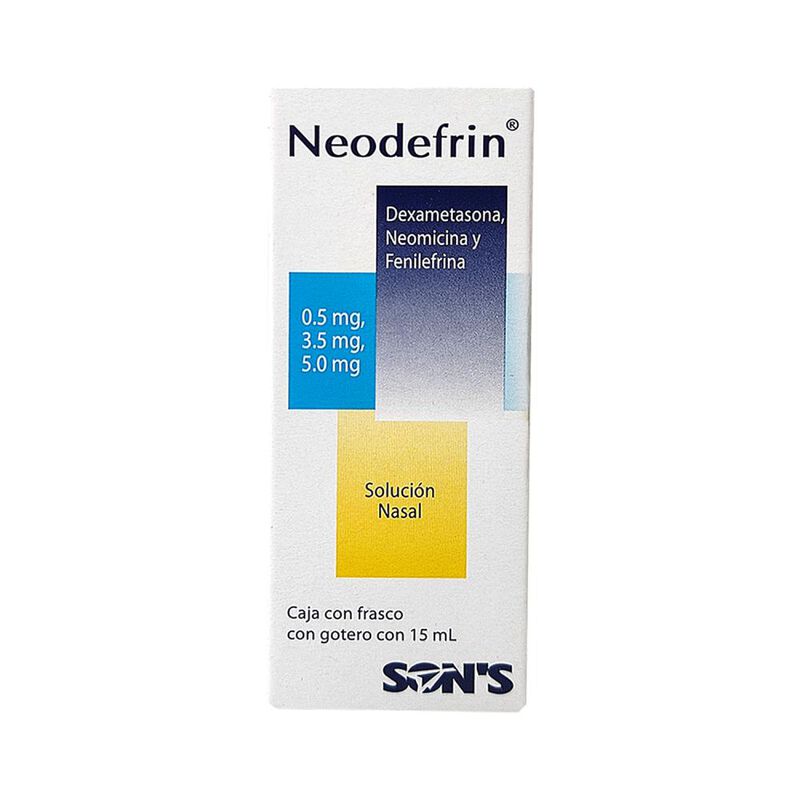 Neodefrin Dexametasona Soluci&oacute;n Nasal 15ml image number null