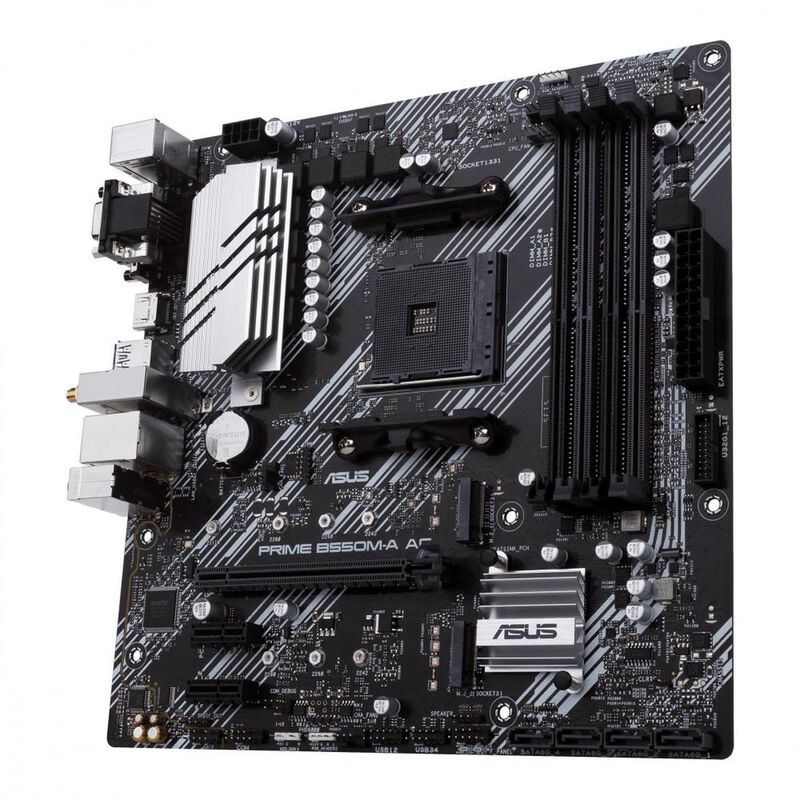 Tarjeta Madre ASUS Micro ATX PRIME B550M-A AC S... image number null