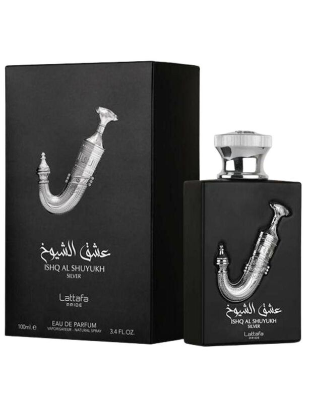 Perfume Ishq Al Shuyukh Silver 100Ml Lattafa Ed... image number null
