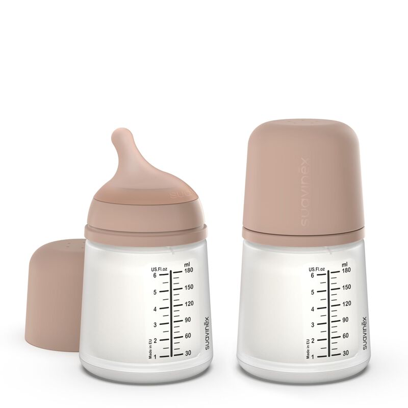 Biber&oacute;n Suavinex Zero Zero Antic&oacute;lico 180 Ml Pa... image number null