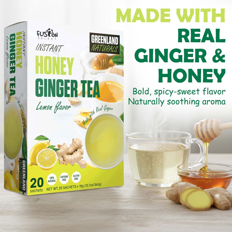 T&eacute; Fusion Select Lim&oacute;n, Jengibre Y Miel 360 g 2... image number null