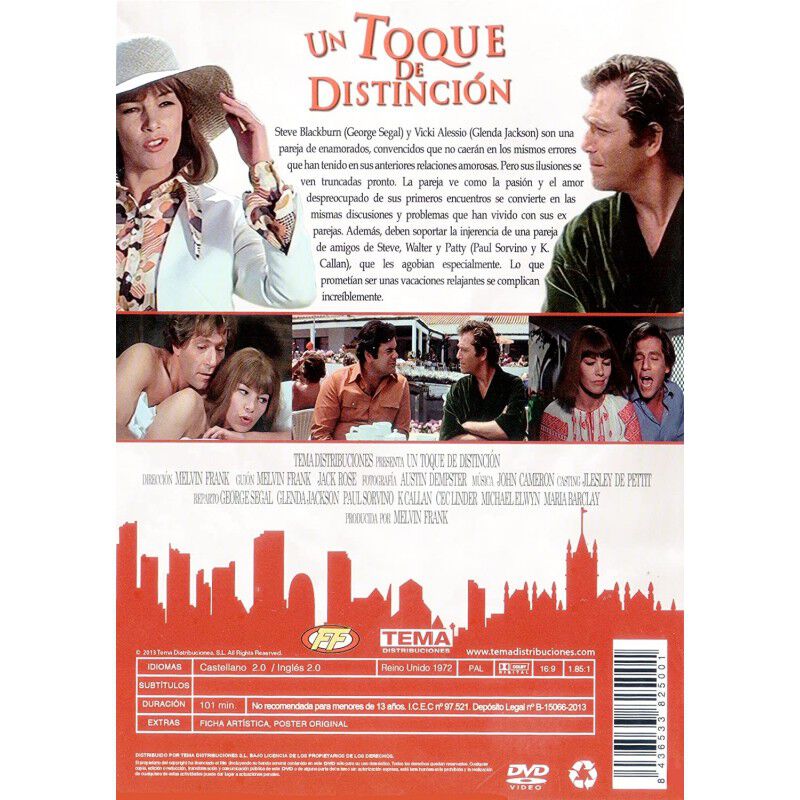 Un Toque De Distinci&oacute;n [dvd] (1973) image number null
