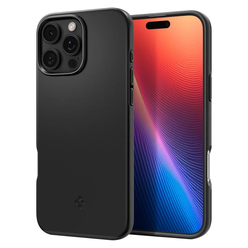 Funda Spigen Thin Fit Mag Para Iphone 16 Negra image number null