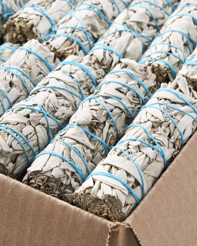 Smudge Sticks Blue River Sage White Sage, 10 Cm... image number null