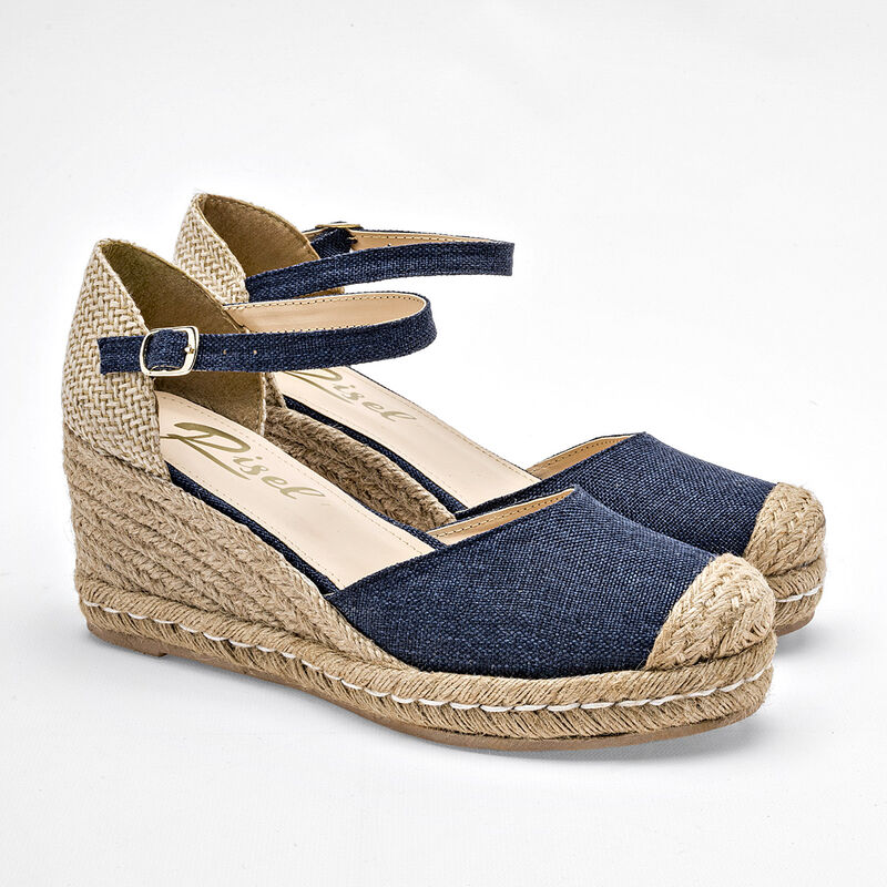 Risel Zapatos para mujer marino beige image number null