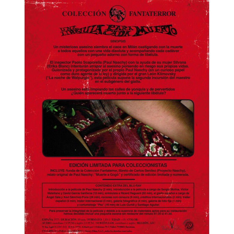 Una Libelula para cada Muerto BD 1975 Edici&oacute;n C... image number null