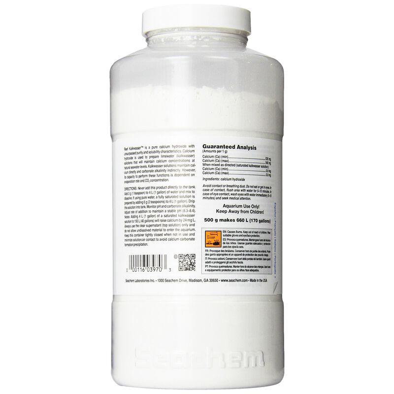 Tratamiento de Agua Seachem Reef Kalkwasser 500... image number null