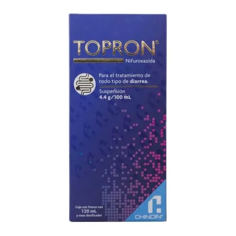 Topron Nifuroxazida 4.4 Gr Suspensi&oacute;n Oral De 1... image number null