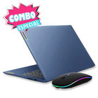 Combo Laptop Lenovo Ideapad 15.6" N150 128gb Ufs 8gb Ram Azul 83l7002kus + Mouse Bluetooth