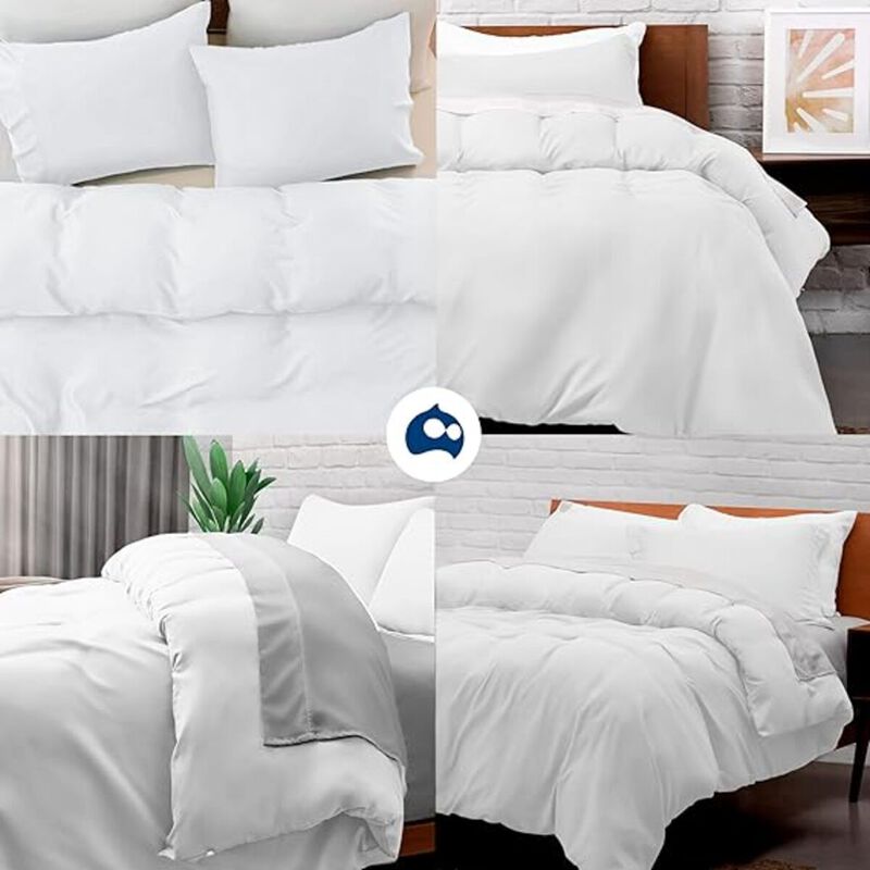 Juego de Funda Duvet para Edredon Matrimonial B... image number null