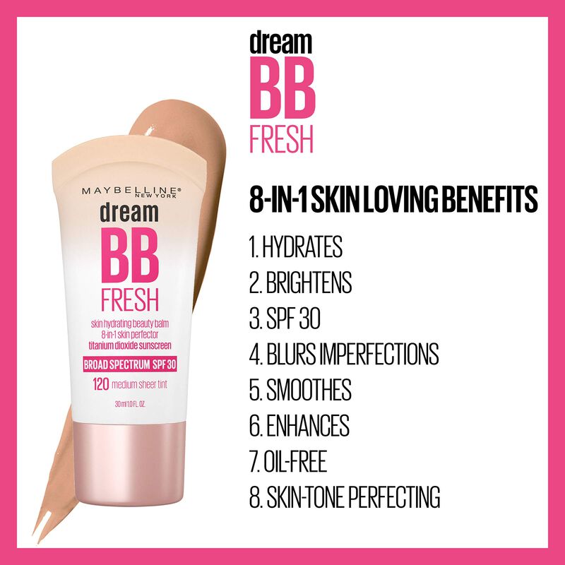 Crema Bb Maybelline Dream Fresh Skin Hidratante... image number null