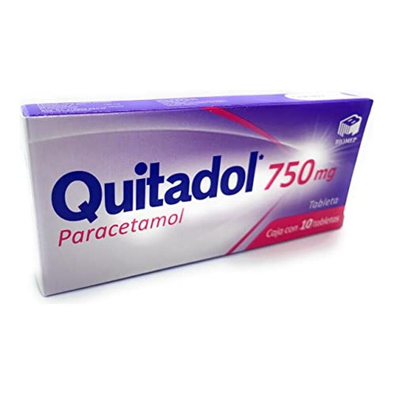 Quitadol Con 10 Tabletas De 750 Mg image number null