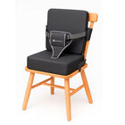 Bluelander Asiento Elevador para Ni&ntilde;os, Coj&iacute;n para Silla de Cocina, Antideslizante, Port&aacute;til, con Correa de Seguridad, F&aacute;cil de Limpiar, Ideal para Comer o Hacer Tareas (Gris)