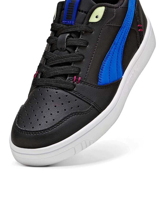 Tenis Joven Puma Rebound V6 Lo Mid Negro 397941... image number null