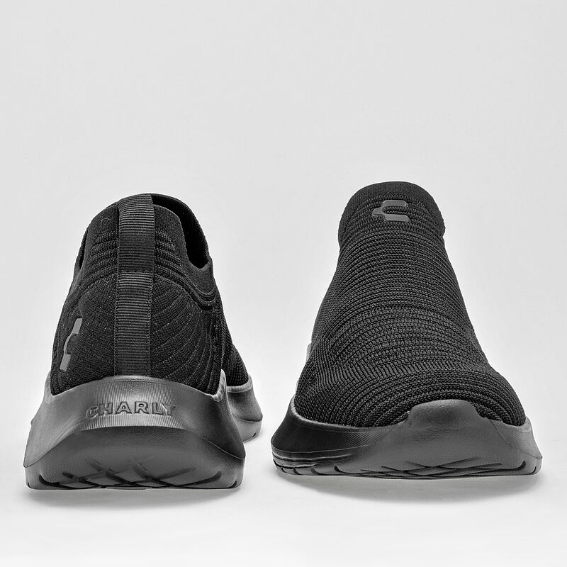 Charly Tenis urbano para hombre negro, importad... image number null