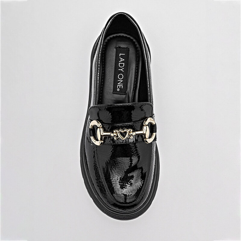 Lady One Zapato para ni&ntilde;a negro charol image number null