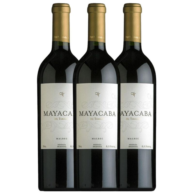 Vino Tinto Mi Terru&ntilde;o Mayacaba Malbec 750ml image number null