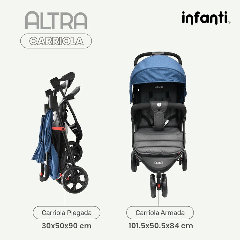 Carriola Altra Travel System  Plegado Compacto image number null