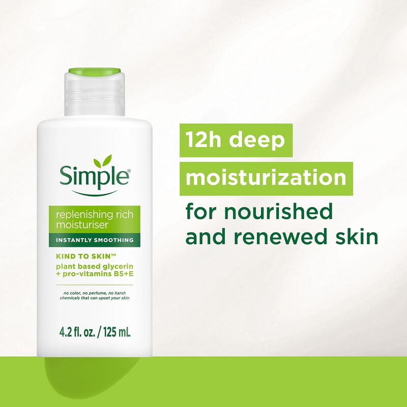 Hidratante Facial Simple Replenishing Rich Para... image number null