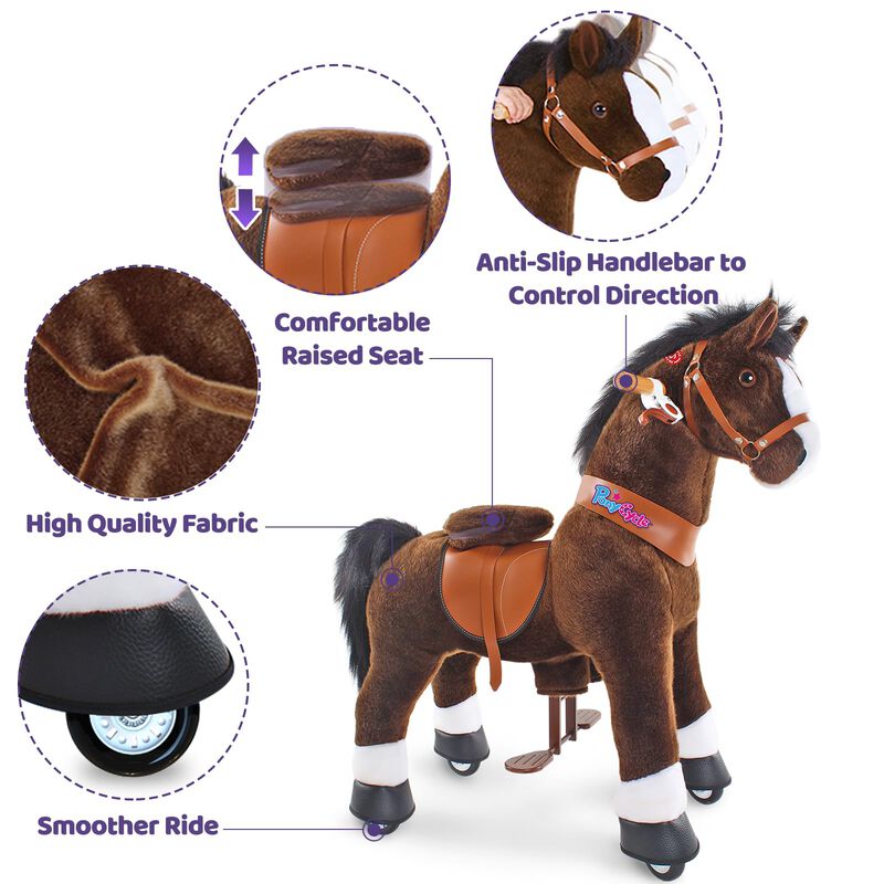 Ride On Horse Ponycycle Ux321 Para Ni&ntilde;os (30 Cm... image number null