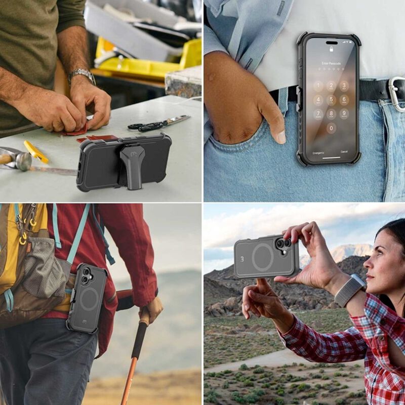 Funda Mybat Maverick Mag Clip Para Iphone 16 Pl... image number null