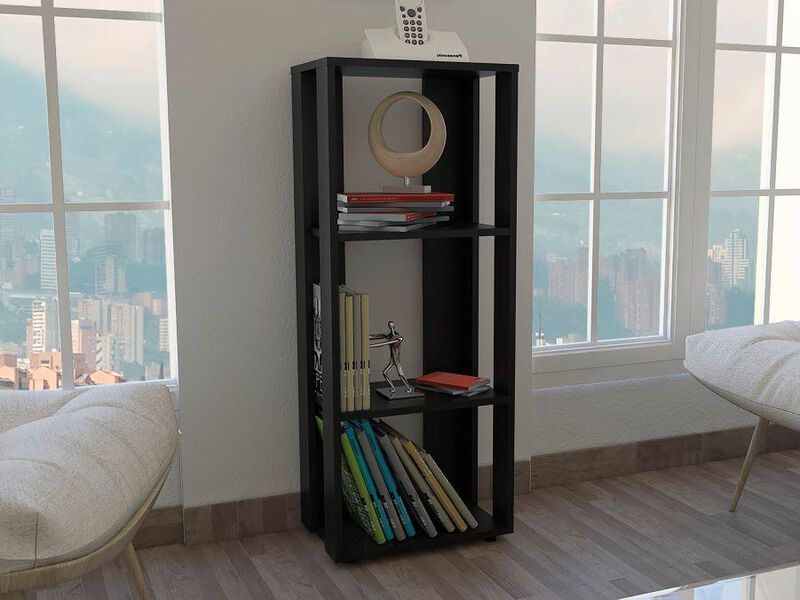 Librero Taira Wengue Virtual Muebles image number null