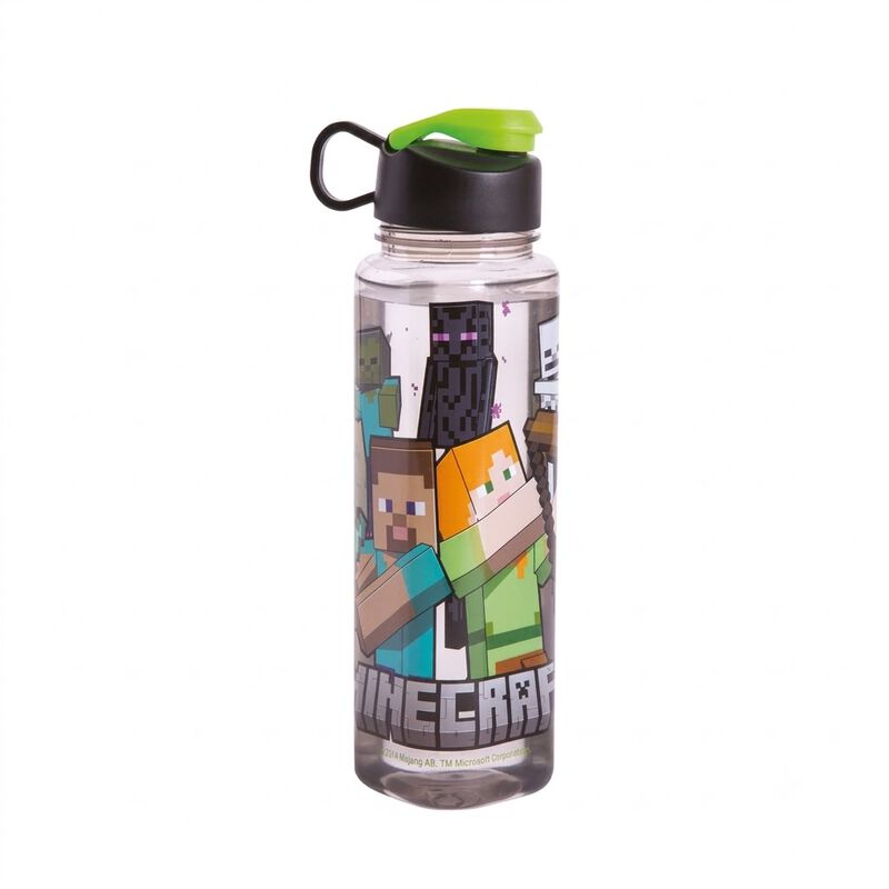 Botella Infantil Port&aacute;til Resistente Minecraft ... image number null