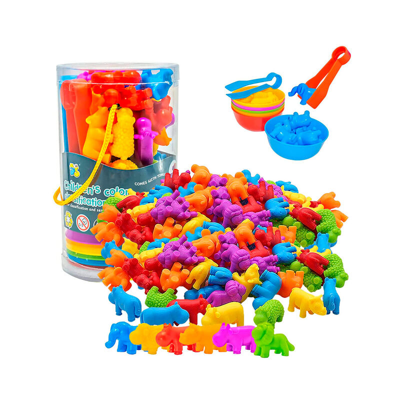 Juguete de Clasificaci&oacute;n de Animales 44 pzs Blu... image number null