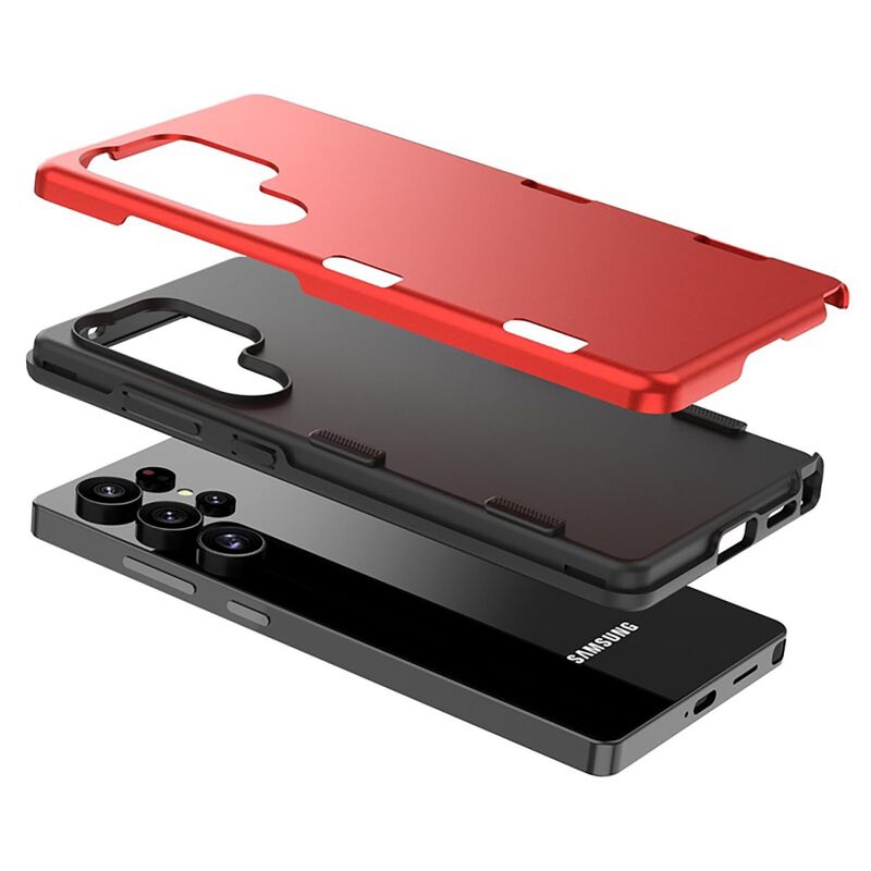 Funda ECHELON Bravo para Samsung S25 ULTRA Roja image number null
