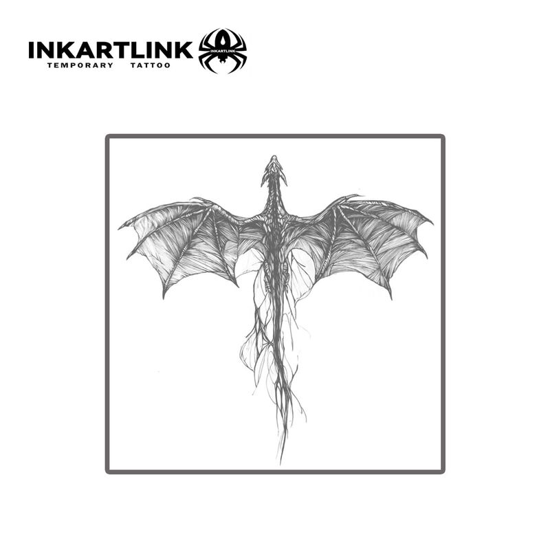 Tatuaje Temporal Inkartlink Diablo - 2 Hojas image number null