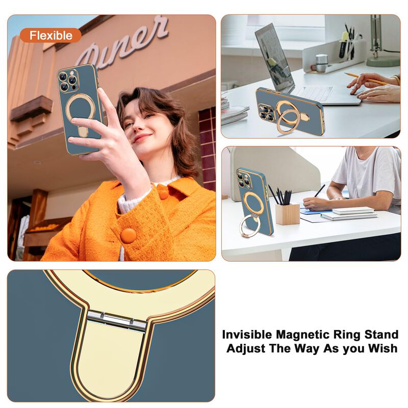 Funda Para iPhone 15 Pro Max (6.7 Pulgadas) Gri... image number null
