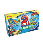Juego De Mesa Mickey Mouse 2 En 1 Rompecabezas Y Memoria