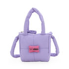 Bolsa Tote Para Ni&ntilde;as Look Acolchonado Grande Color Rosa