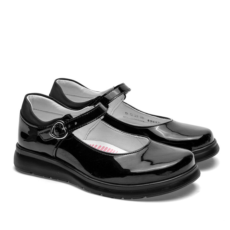 Yuyin Zapatos para mujer negro charol image number null