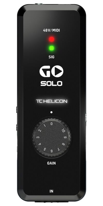 TC HELICON GO SOLO Interfaz de Audio MIDI para ... image number null
