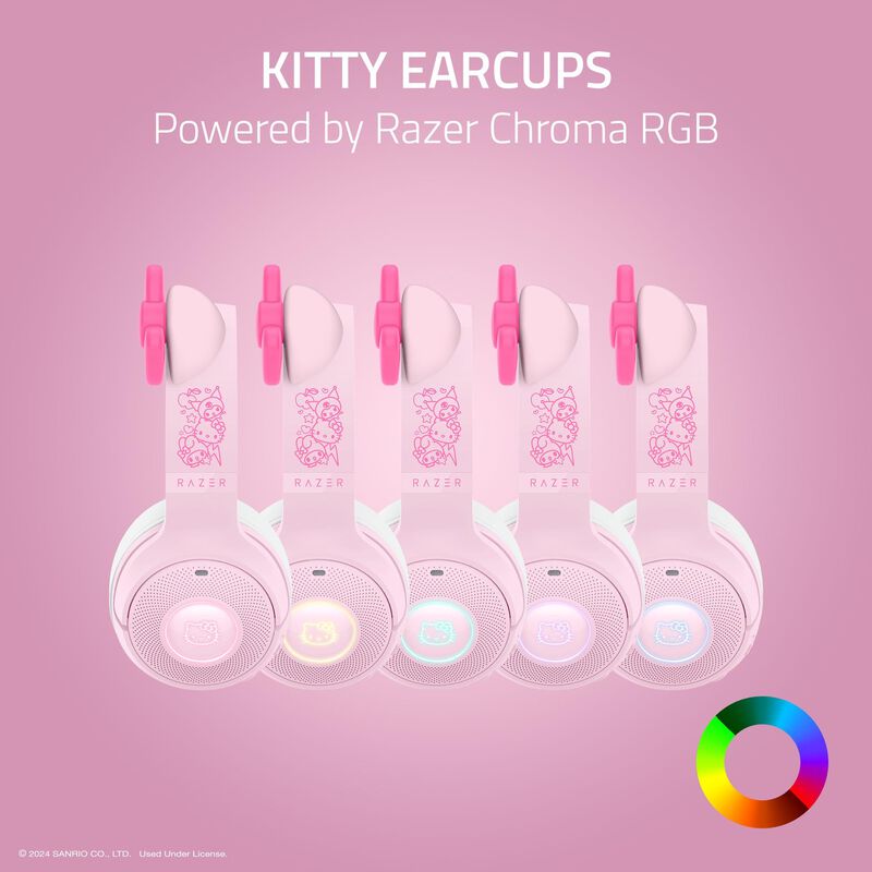 Auriculares Razer Kraken Kitty V2 Bt Inal&aacute;mbric... image number null