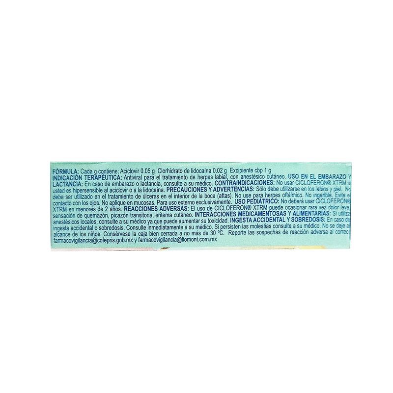 Cicloferon Xtrm 0.05/0.02 G 2 Gramos image number null