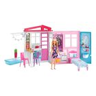 Barbie Casa Totalmente Amueblada Color Rosa Mattel