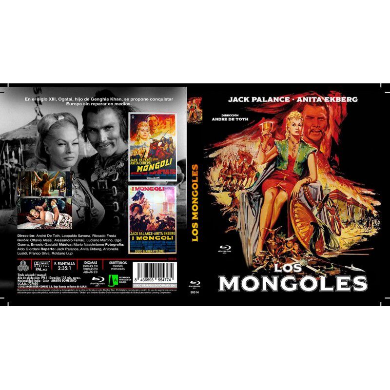 Los Mongoles Bdr (i Mongoli) 1961 [blu-ray] image number null