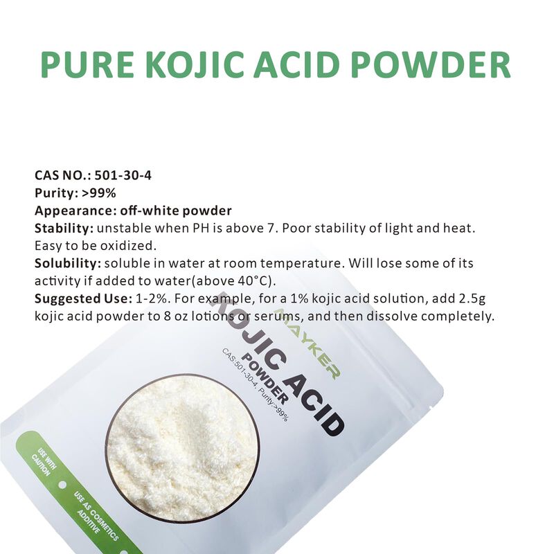 Polvo De &Aacute;cido K&oacute;jico Mayker Pure Para Blanquea... image number null