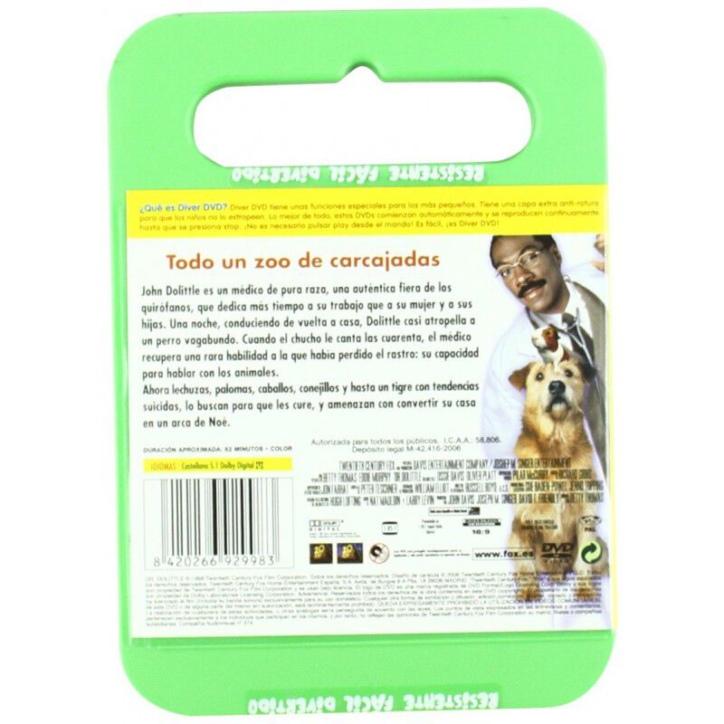 Dr. Dolittle (Diver) [DVD] image number null