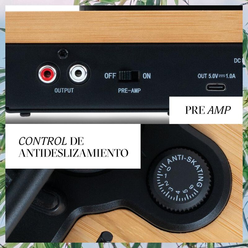 Tornamesa Stir It Up LUX The House of Marley Bl... image number null