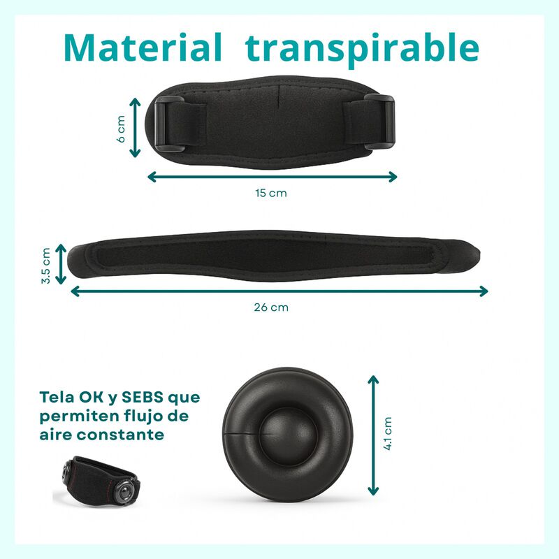 Codera Deportiva Doble Almohadilla Epicondiliti... image number null