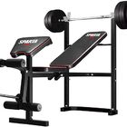 Banco Multifuncional SPARTA con Barra y Discos 55kg WORKOUTB55KG