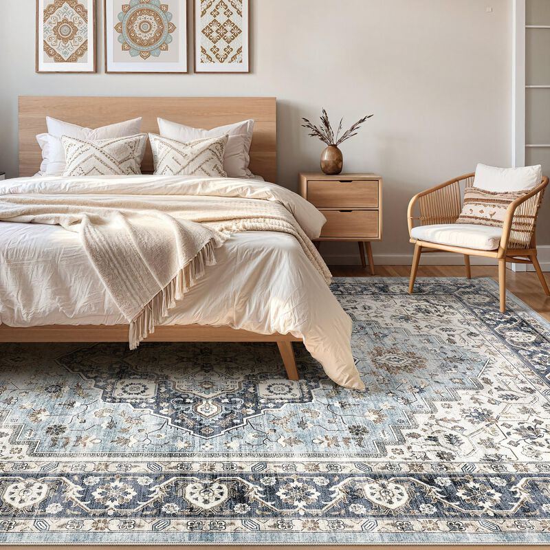 Alfombra Loongrug 178x254 Cm Lavable Boho Vinta... image number null